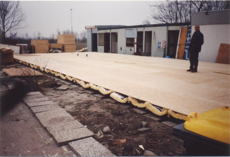 sloop oud onderkomen en herbouw